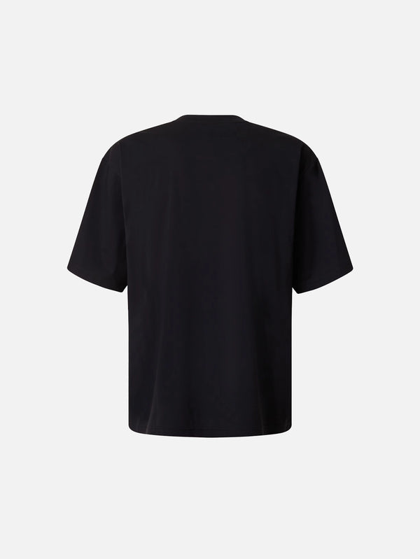 OAKLEY - T-SHIRT - Enhance Cool Cotton Tee Relax - Blackout - shopi go'da!.