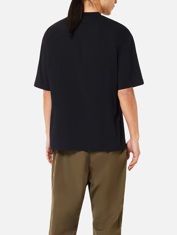 OAKLEY - T-SHIRT - Enhance Cool Cotton Tee Relax - Blackout - shopi go'da!.