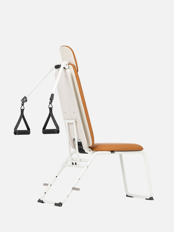 OHUP FITNESS - SPOR SANDALYESİ - Gym Chair Artist Blanc Spor Sandalyesi - Kahverengi - shopi go'da!.