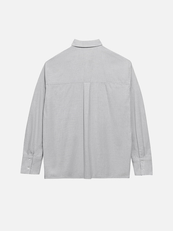 NENNI, Oxford Cotton Shirt - White, GÖMLEK, shopi go'da!