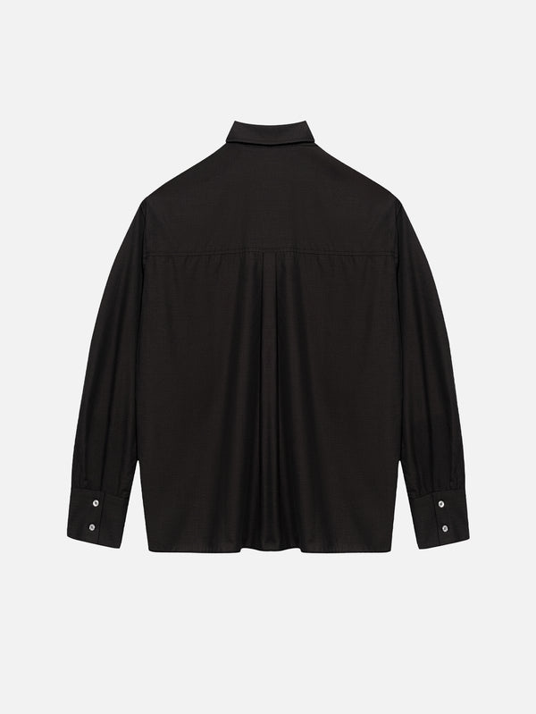 NENNI, Oxford Cotton Shirt - Brown, GÖMLEK, shopi go'da!