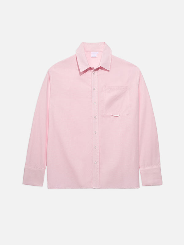 NENNI, Oxford Cotton Shirt - Pink, GÖMLEK, shopi go'da!
