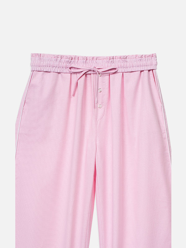 NENNI, Oxford Cotton Pants - Pink, PANTOLON, shopi go'da!