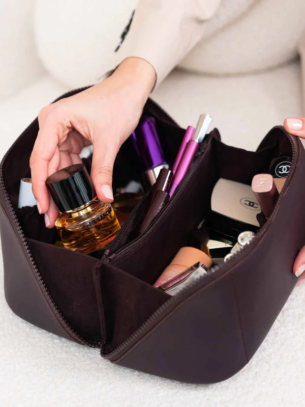 PACK'N TRAVEL - MAKYAJ ÇANTASI - Makyaj Çantası - Mürdüm - shopi go'da!.