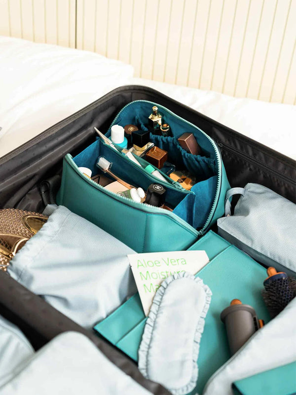 PACK'N TRAVEL - MAKYAJ ÇANTASI - Makyaj Çantası - Turkuaz - shopi go'da!.