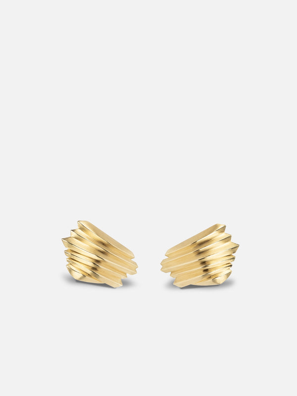 PANGHIA - KÜPE - Arche Earrings - Gold - shopi go'da!.