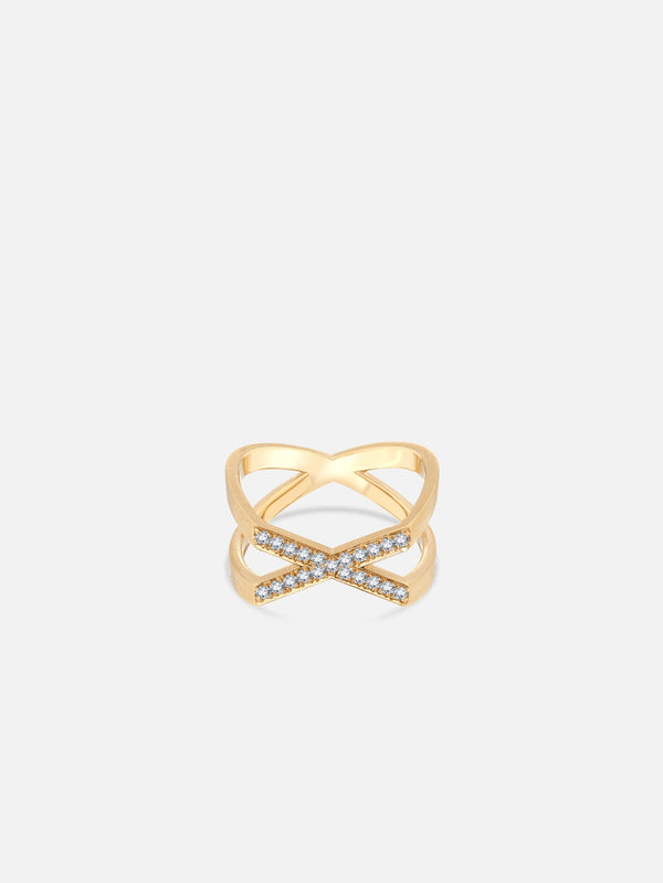 PANGHIA - YÜZÜK - X Ring - Gold - shopi go'da!.