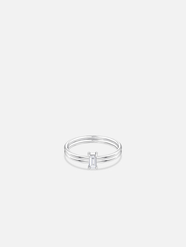 PANGHIA - YÜZÜK - Linea Ring - White Gold - shopi go'da!.