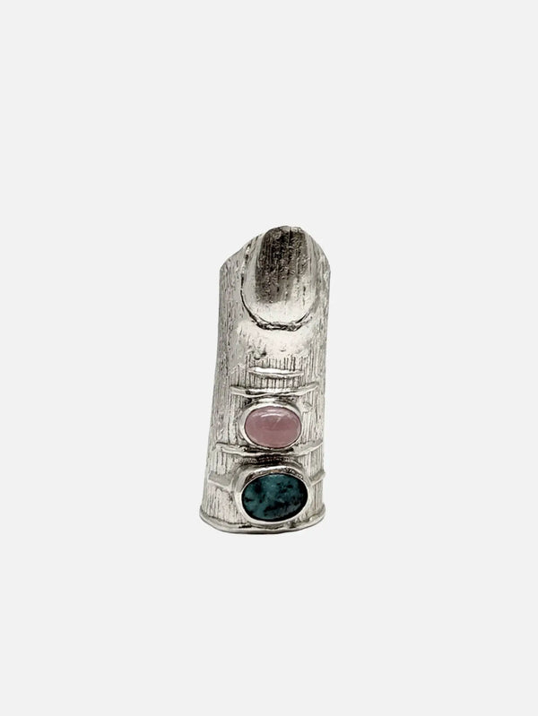 KAEL Shadora Ring – Silver, önden görünüm
