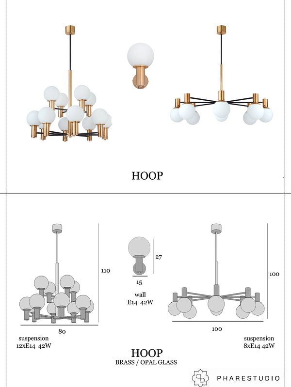 PHARE STUDIO - APLİK - Hoop Aplik - shopi go'da!.