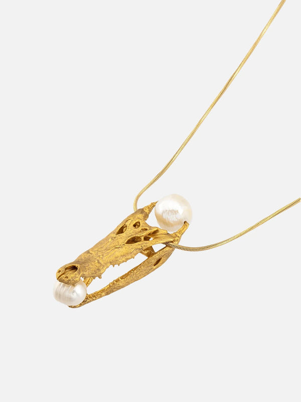 PIA YULI SAN FRANCISCO - KOLYE - Lord of the Neal Necklace - Gold - shopi go'da!.