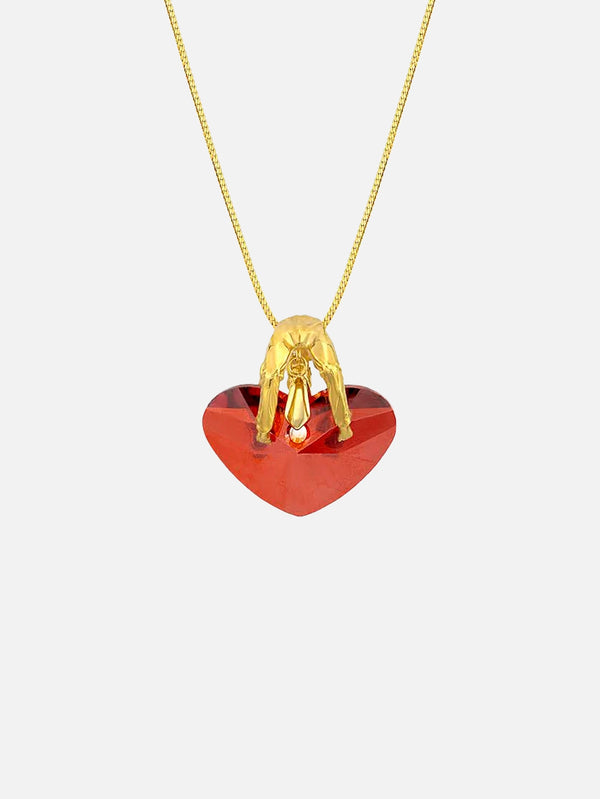 PIA YULI SAN FRANCISCO - KOLYE - Mr. Lovely Necklace - Gold - shopi go'da!.