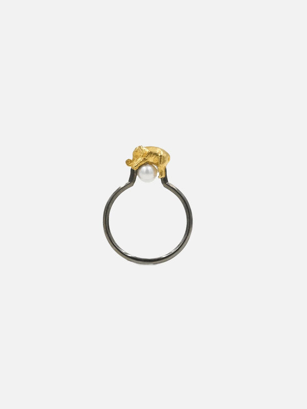 PIA YULI SAN FRANCISCO - YÜZÜK - Carmel Mini Ring - Gold - shopi go'da!.