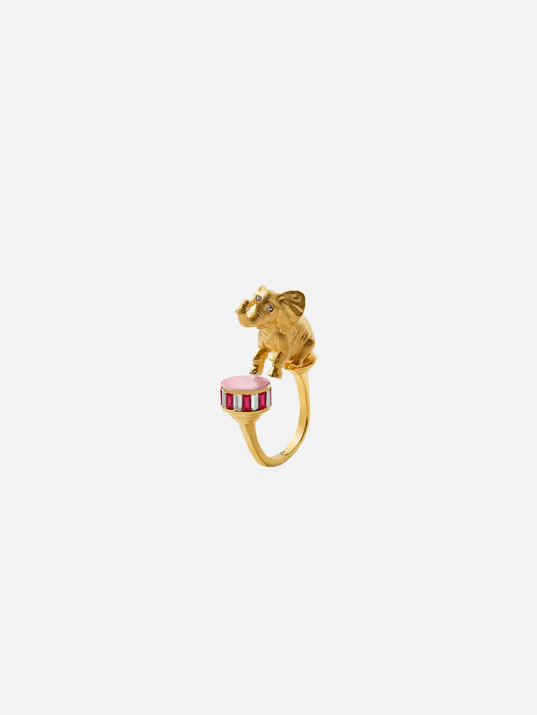 PIA YULI SAN FRANCISCO - YÜZÜK - Dumbo Rings - Gold - shopi go'da!.
