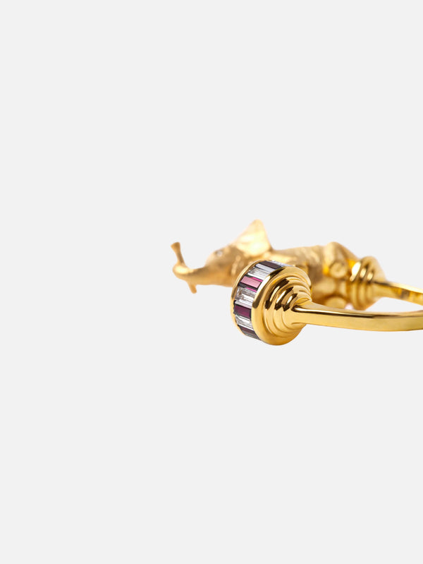 PIA YULI SAN FRANCISCO - YÜZÜK - Dumbo Rings - Gold - shopi go'da!.