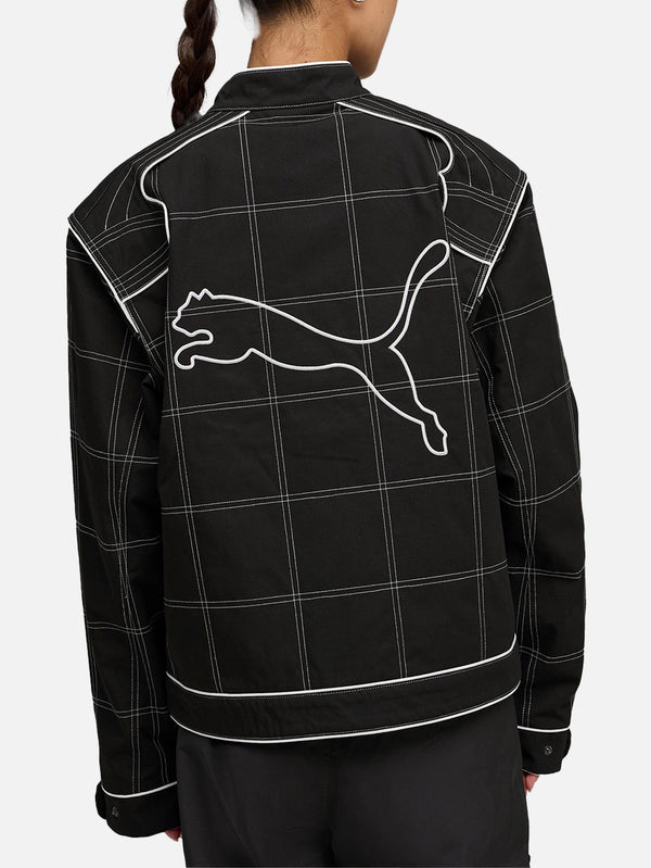 PUMA - CEKET - Future Archive Racer Jacket - Black - shopi go'da!.