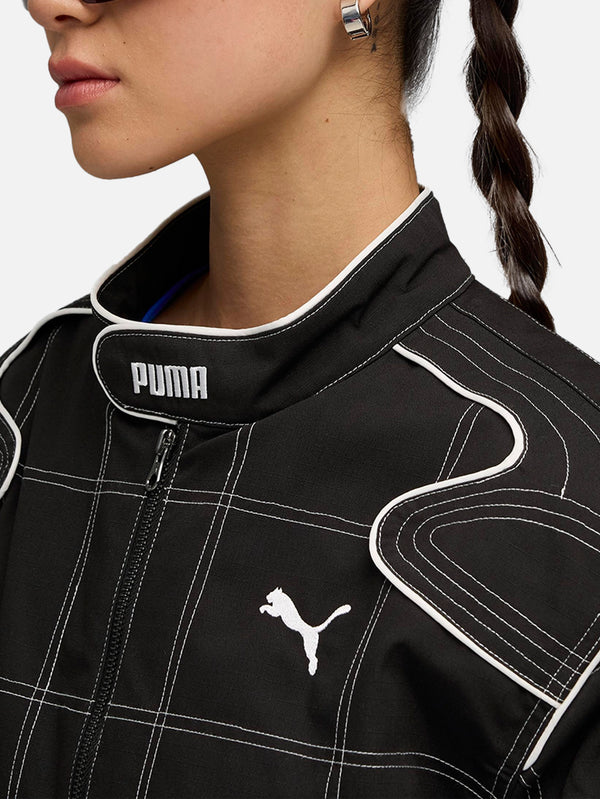 PUMA - CEKET - Future Archive Racer Jacket - Black - shopi go'da!.