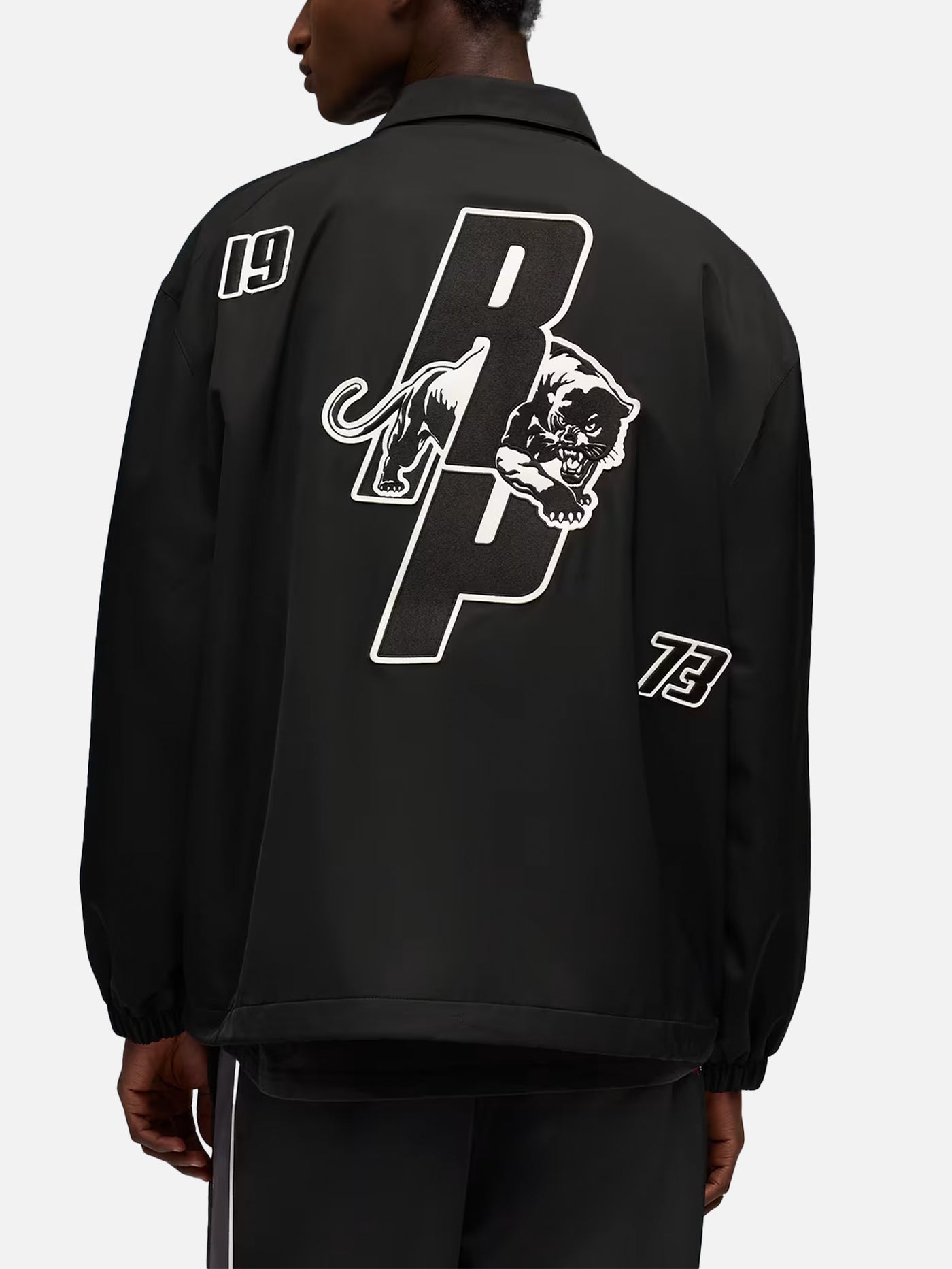 PUMA Puma x Represent Hoops Coach Jacket - Black 63580501 - Hızlı