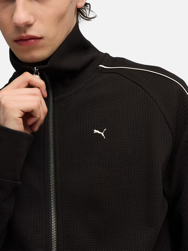 PUMA - EŞOFMAN ÜSTÜ - T7 Track Jacket - Black - shopi go'da!.