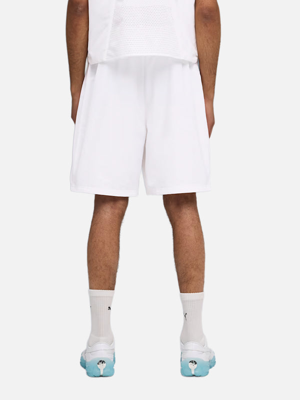 PUMA - ŞORT - PUMA x SKEPTA CLRT Shorts - White - shopi go'da!.