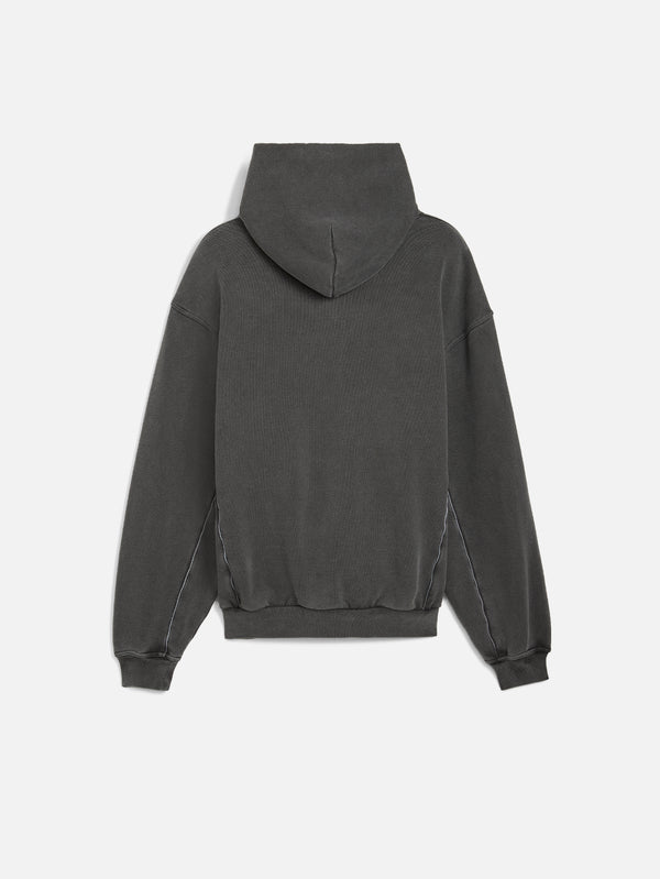 PUMA - SWEATSHIRT - Represent x Puma Graphic Hoodie - Flat Dark Gray - shopi go'da!.