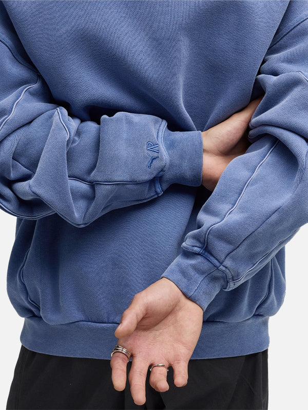 PUMA - SWEATSHIRT - Represent x Puma Graphic Hoodie - Blue Dusk - shopi go'da!.