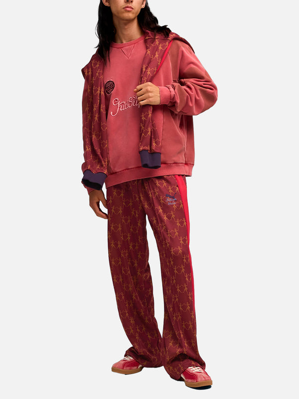 PUMA - SWEATSHIRT - PUMA x KIDSUPER Crew - Dark Crimson - shopi go'da!.