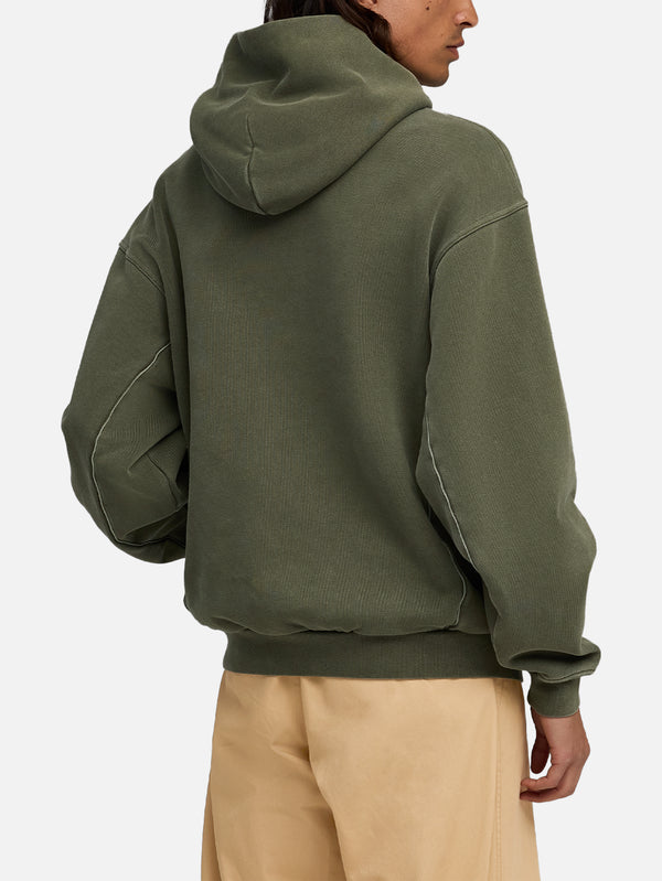 PUMA - SWEATSHIRT - Represent x Puma Graphic Hoodie - Night Pine - shopi go'da!.