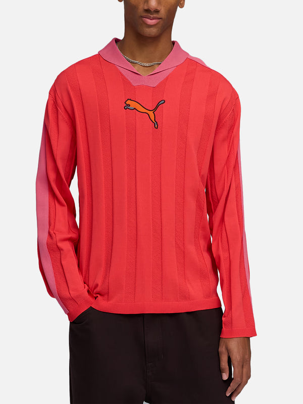 PUMA - T-SHIRT - T7 Longsleeve Polo 