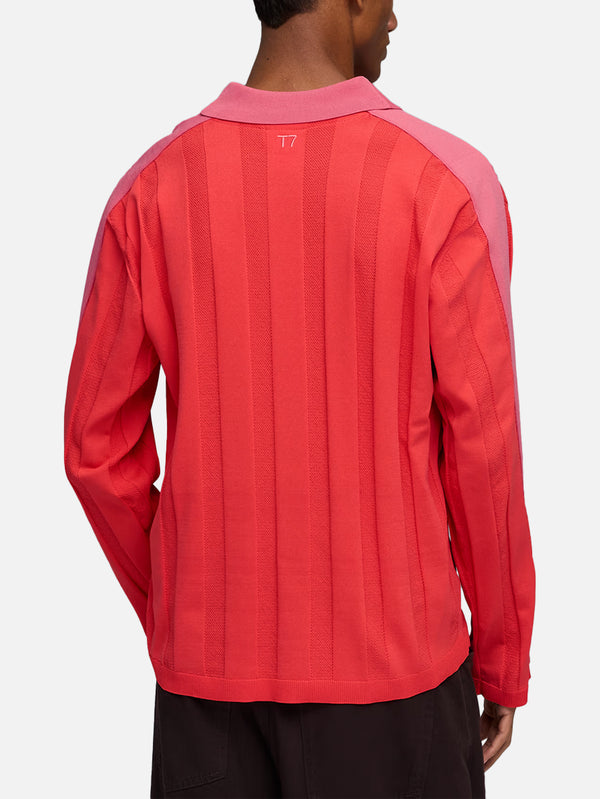 PUMA - T-SHIRT - T7 Longsleeve Polo 