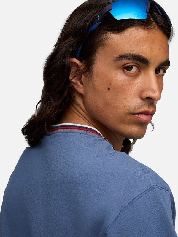 PUMA - T-SHIRT - PUMA x KIDSUPER Graphic Tee - Dark Indigo - shopi go'da!.