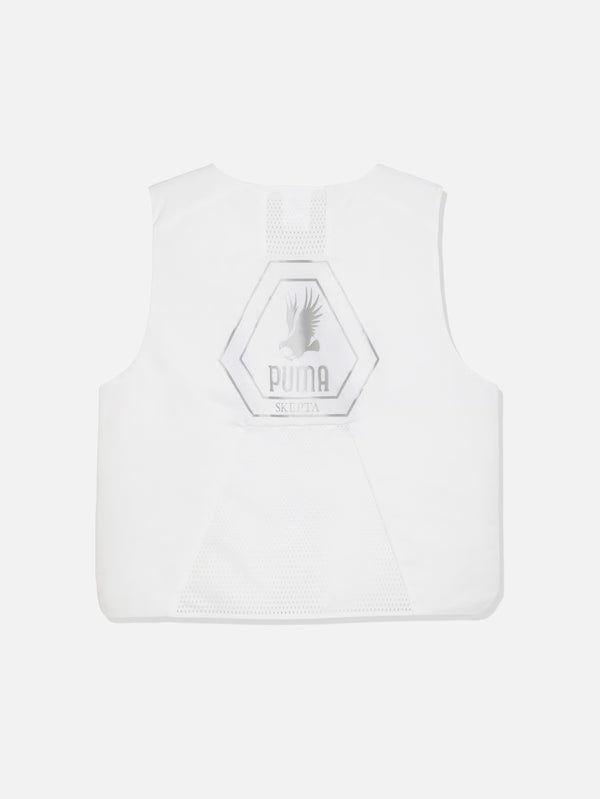 PUMA - YELEK - Puma x SKEPTA Vest - White - shopi go'da!.