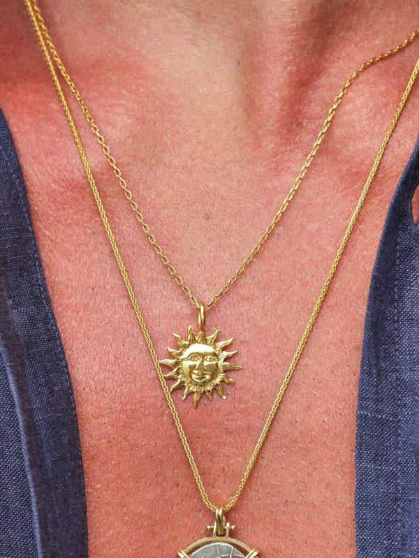 RAFAEL INDIANA - KOLYE - The Sicilian Sun Necklace - shopi go'da!.