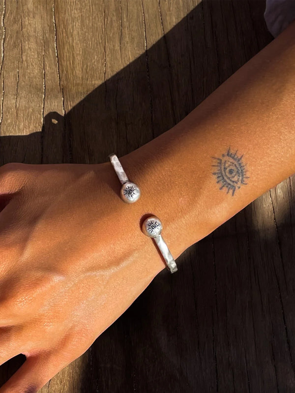 RAFTAF - BİLEKLİK - Twisting Sun Bracelet - Sterling Silver - shopi go'da!.