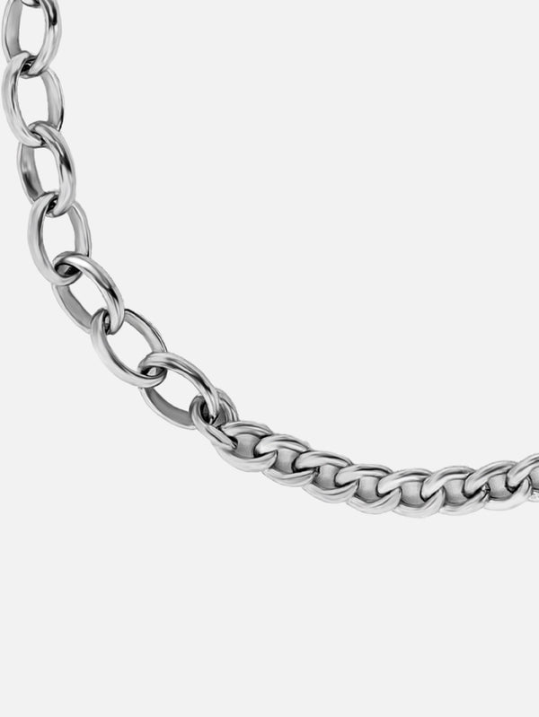 RAFTAF - BİLEKLİK - Dual Chain Bracelet - Sterling Silver - shopi go'da!.
