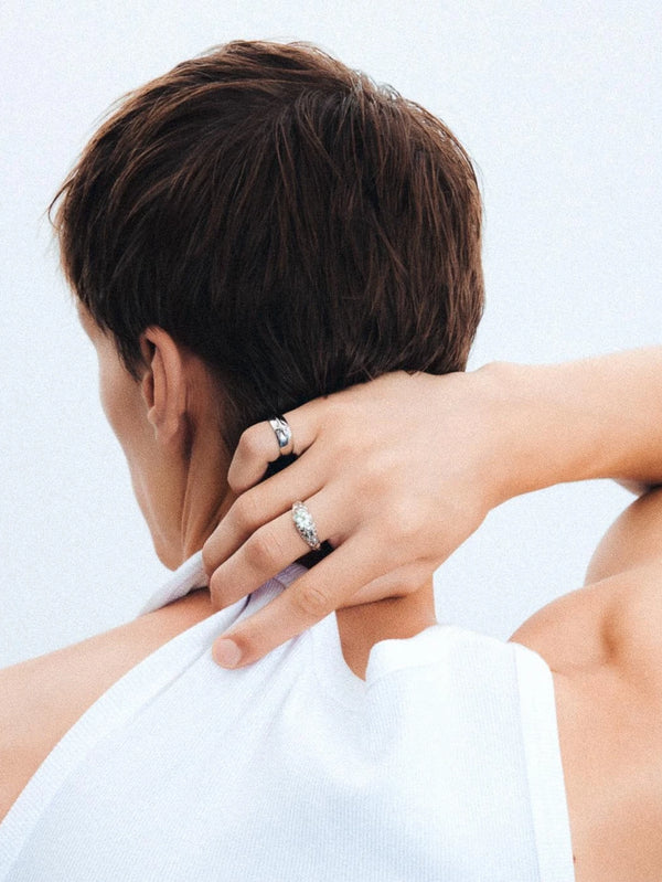 RAFTAF - YÜZÜK - North Star Ring - Sterling Silver - shopi go'da!.