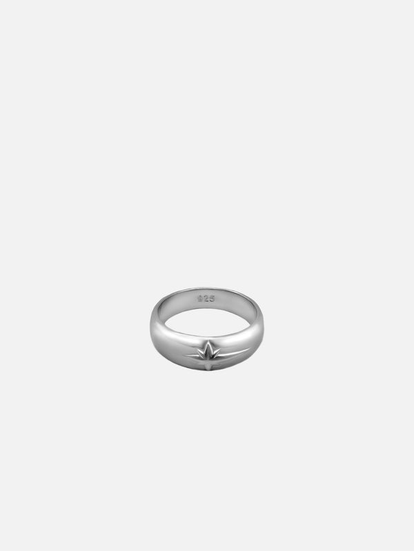 RAFTAF - YÜZÜK - North Star Ring - Sterling Silver - shopi go'da!.