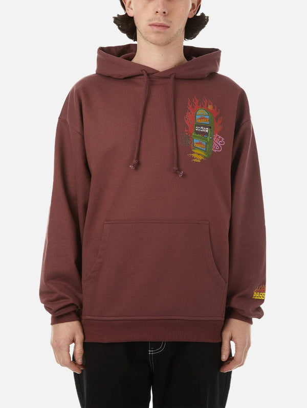 RASSVET - SWEATSHIRT - R13 Hoodie - Burgundy - shopi go'da!.