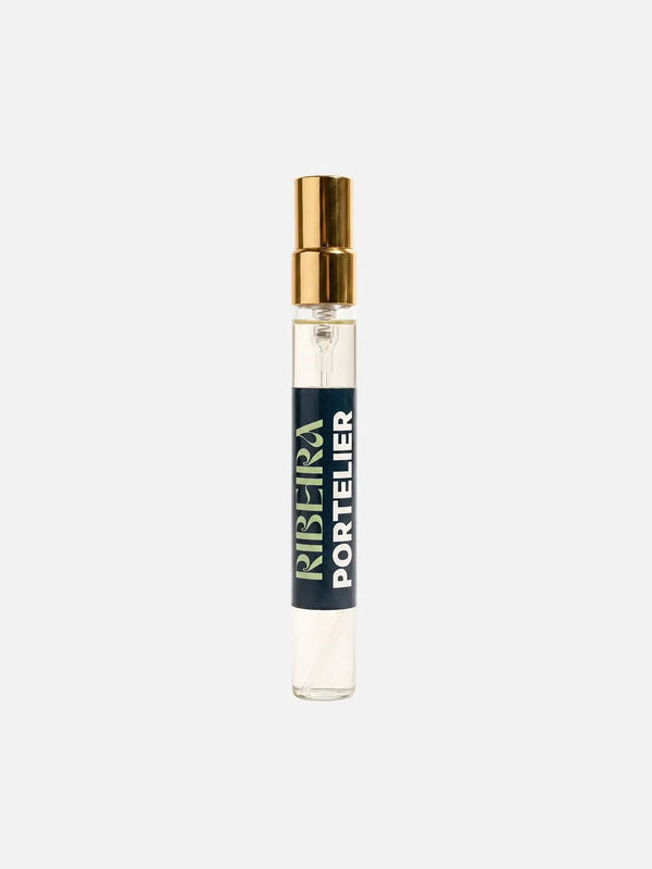 PORTELIER Ribeira 10 ml – altın kapaklı, lacivert etiketli roll-on parfüm