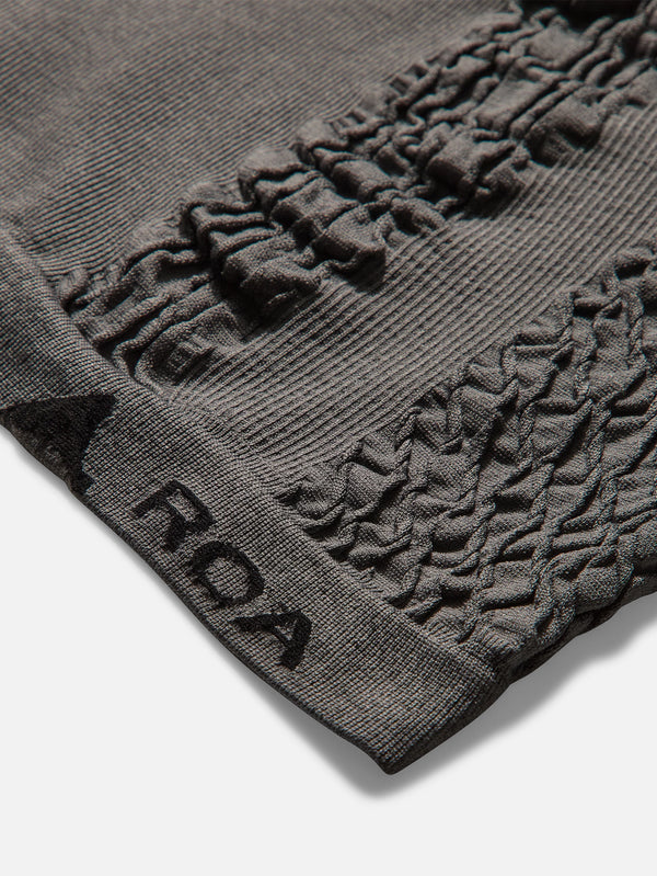 ROA - BODY - Aune Dryarn Seamless Knit Top - Grey - shopi go'da!.