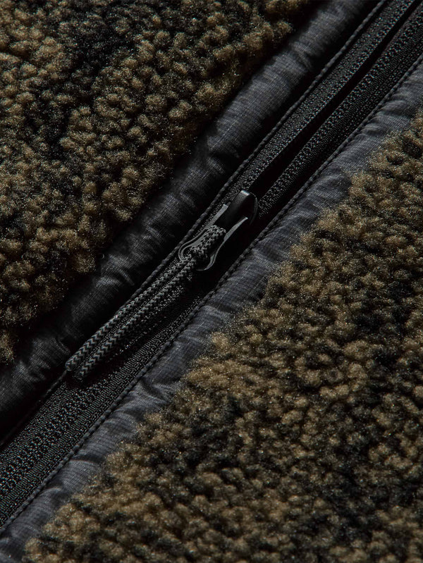 ROA - CEKET - Ewe Furry Jacket - Olive - shopi go'da!.