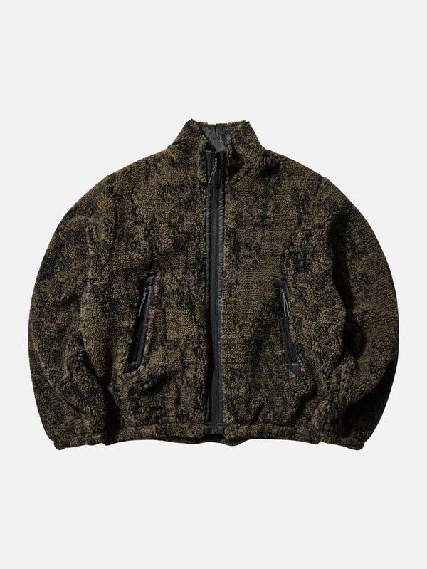 ROA - CEKET - Ewe Furry Jacket - Olive - shopi go'da!.