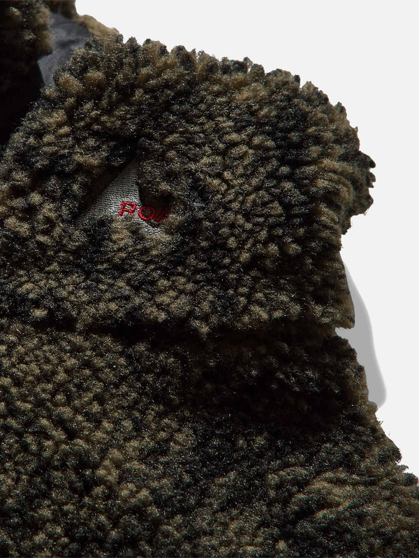 ROA - CEKET - Ewe Furry Jacket - Olive - shopi go'da!.