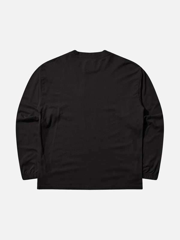 ROA - SWEATSHIRT - Logo Organic Long Sleeve - Black - shopi go'da!.