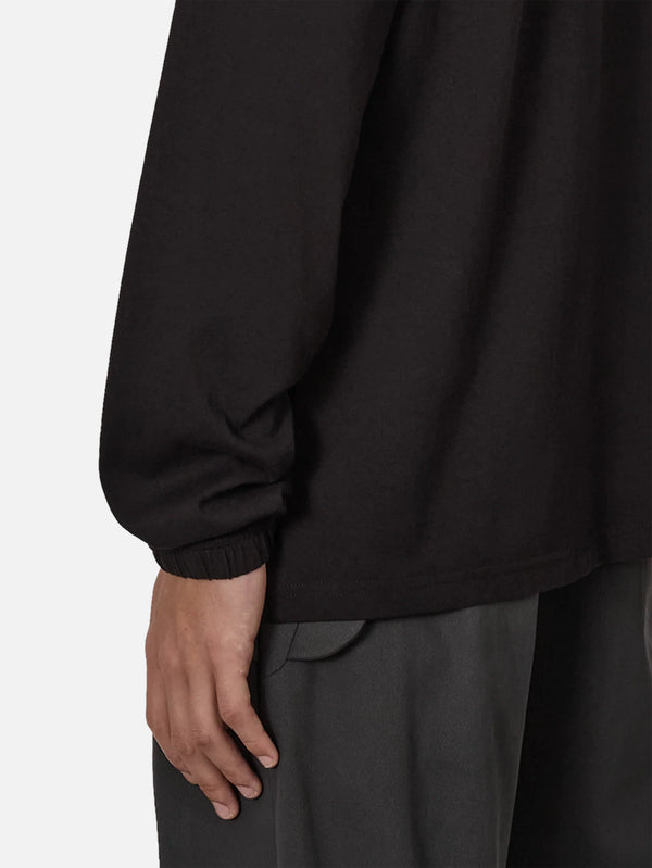 ROA - SWEATSHIRT - Logo Organic Long Sleeve - Black - shopi go'da!.