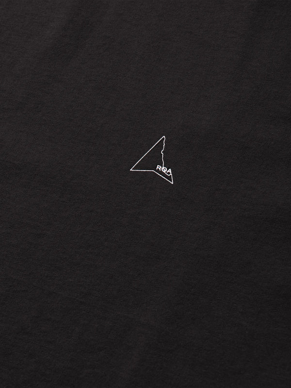 ROA - SWEATSHIRT - Logo Organic Long Sleeve - Black - shopi go'da!.
