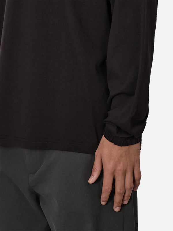 ROA - SWEATSHIRT - Logo Organic Long Sleeve - Black - shopi go'da!.