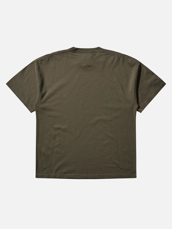 ROA - T-SHIRT - Logo Organic T Shirt - Olive - shopi go'da!.