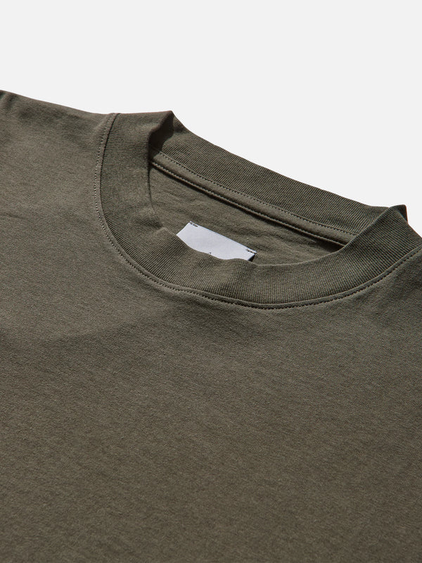 ROA - T-SHIRT - Logo Organic T Shirt - Olive - shopi go'da!.