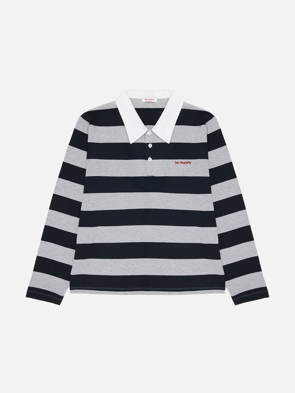 Rugby Shirt - Black/Grey